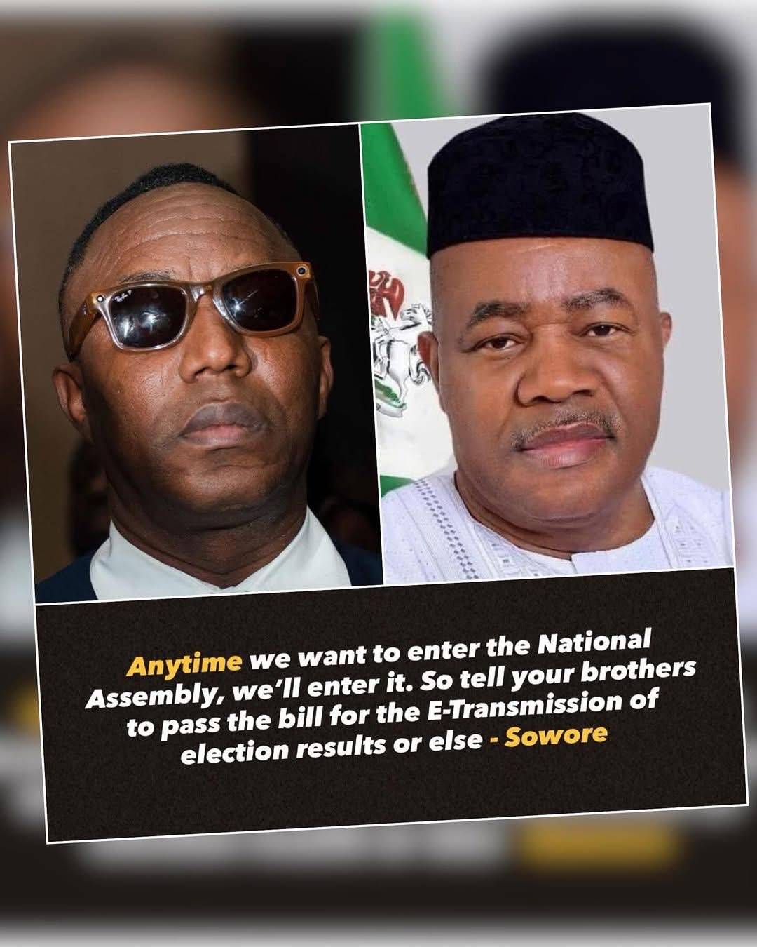 Sowore has spoken