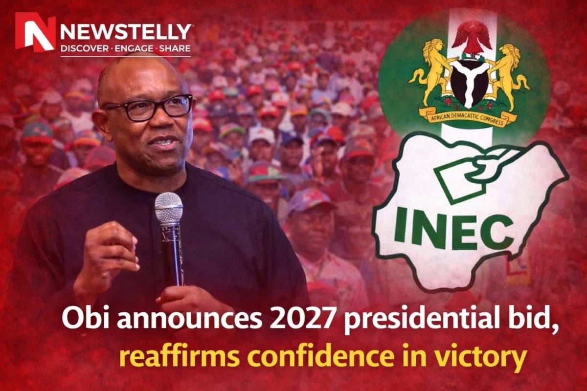 As for me and my house hold we are for Peter Obi
What about you?