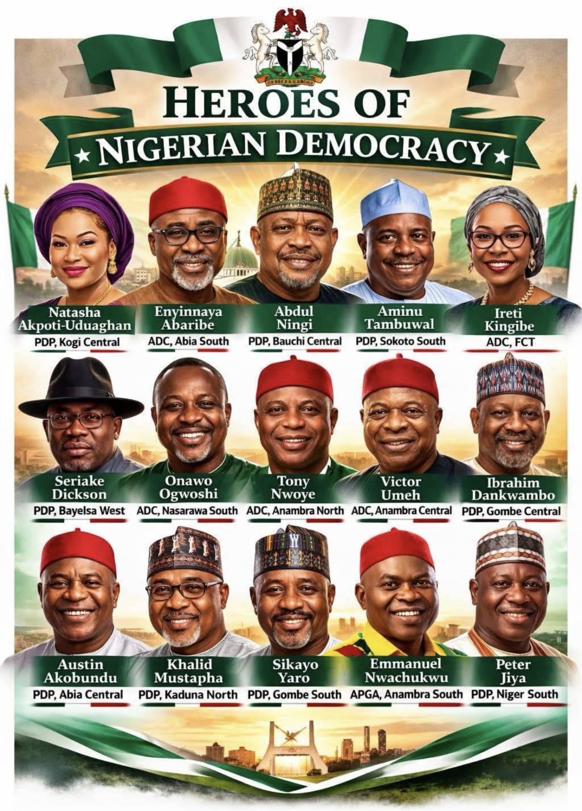 They may be few but they are hero of democracy in Nigeria, they fight for our liberation
Please let...