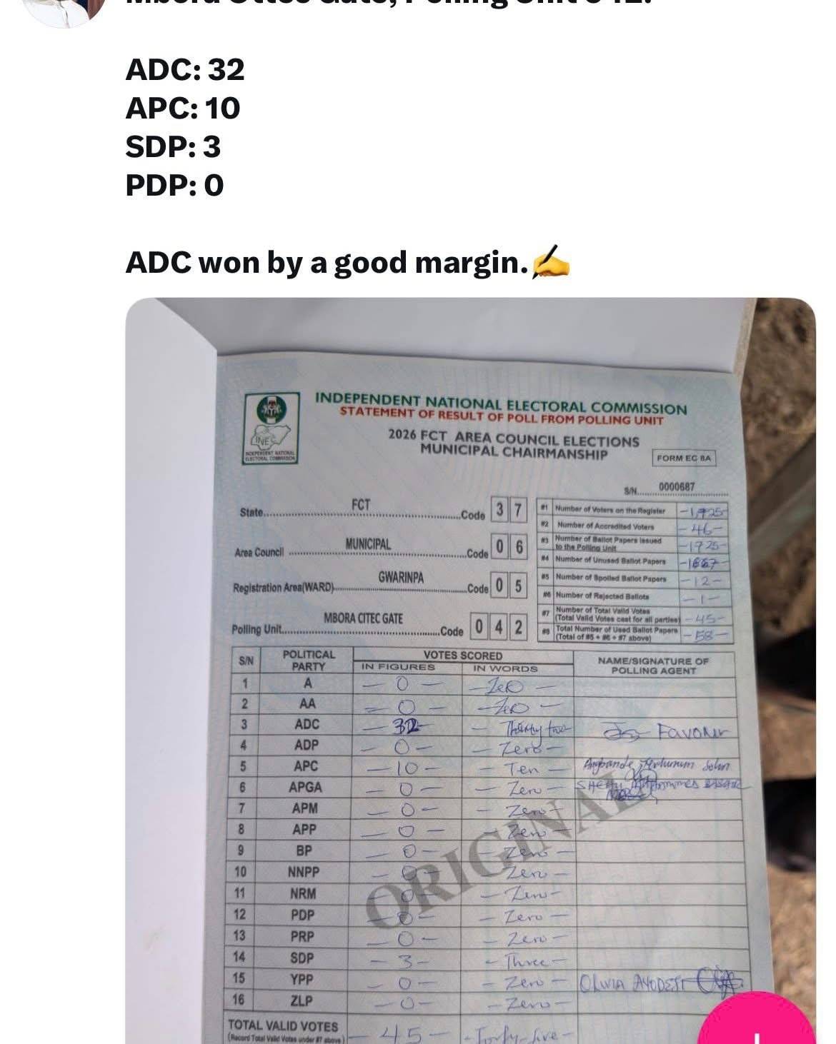 Post by Michael Oluwasegun Oyelayo