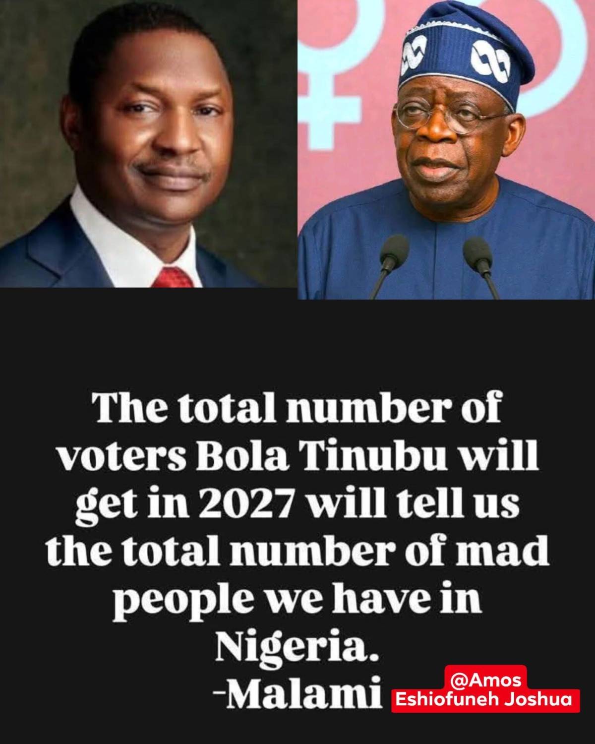 I didn’t say this ooooo I just copy