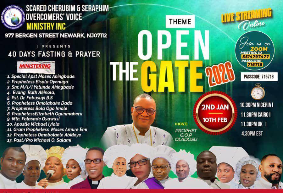 Feel free to join us and let's fellowship together.