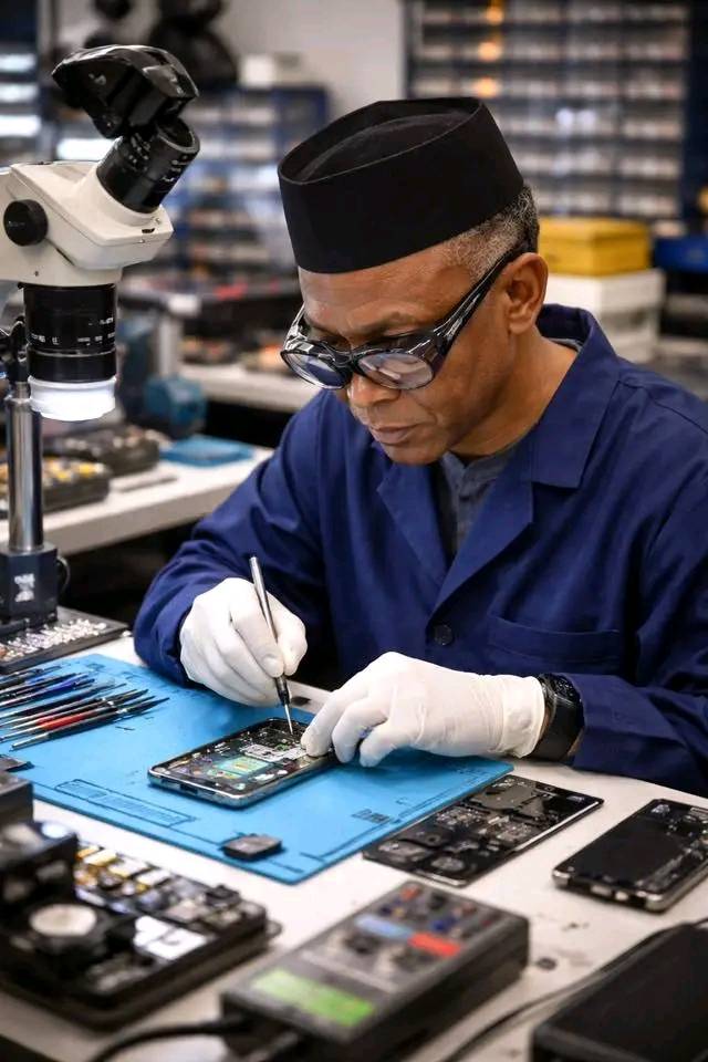 The man with PhD in cloning. You go explain tire, evidence full ground!
#LekeeLekee #ElRufai