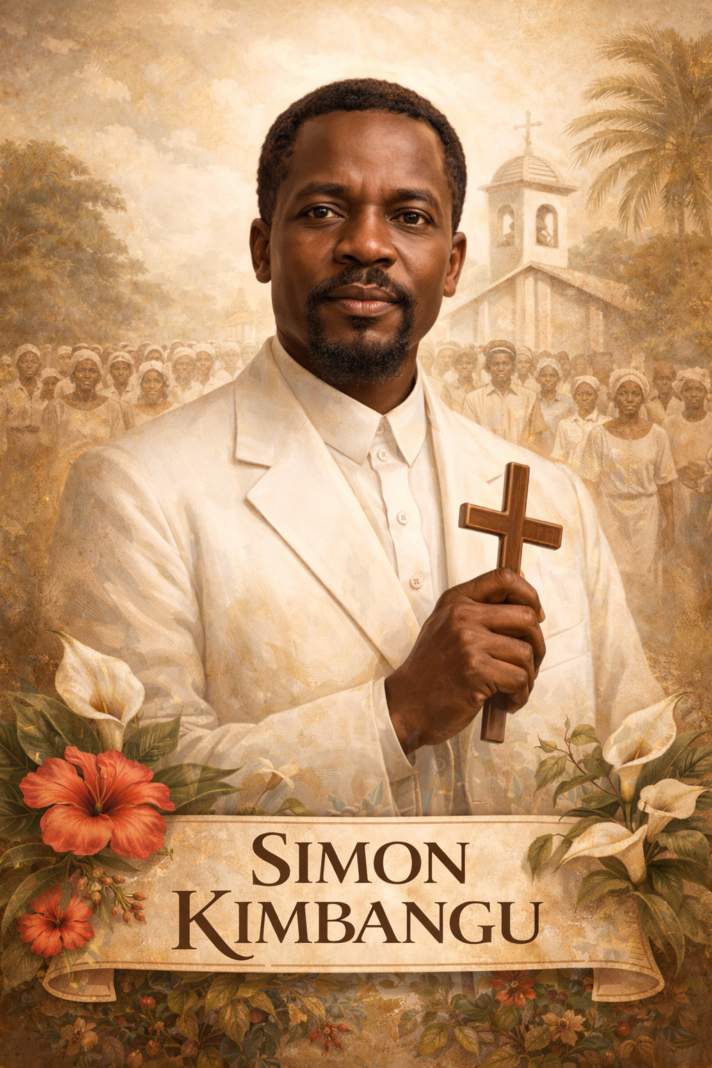 Simon Kimbangu was known for being a powerful spiritual leader and symbol of resistance against colo...