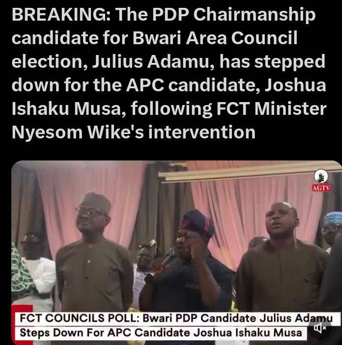 NYESON WIKE IS A POLITICAL CONFUSIONIST OF THE YEAR!
Making candidates of his party to step down for...