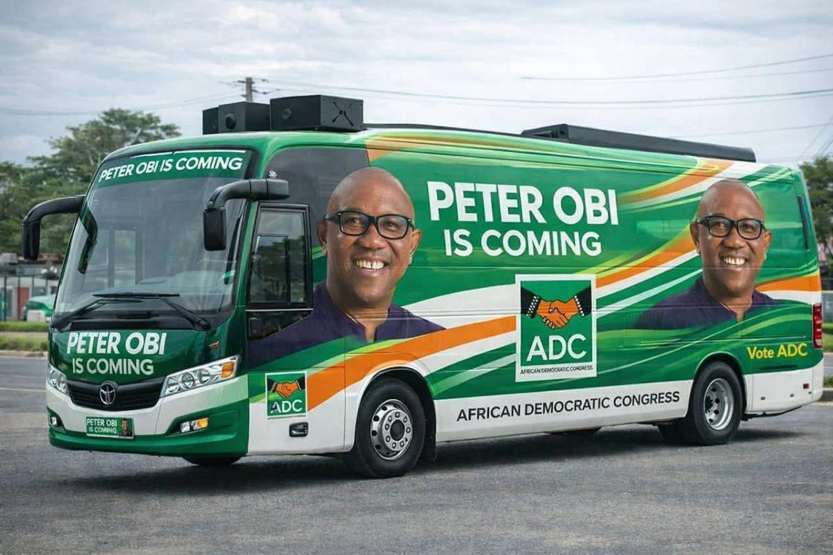 HE Peter Obi is coming...