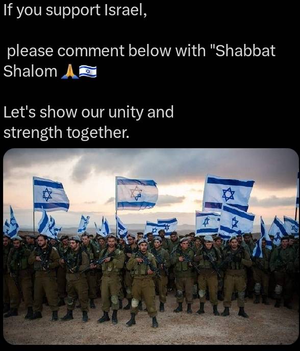 Is everyone with Israel?