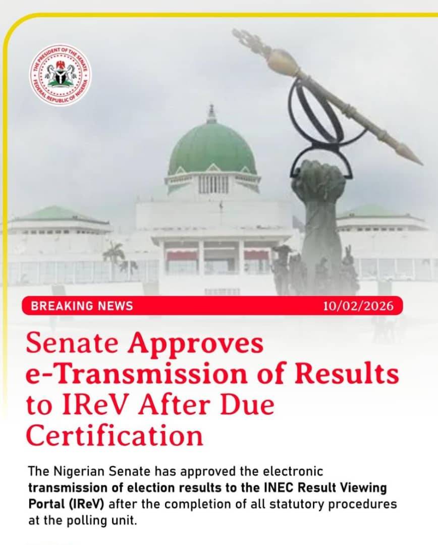 We must continue to remain vigilant!
What Akpabio's senate passed only seeks to license INEC's discr...