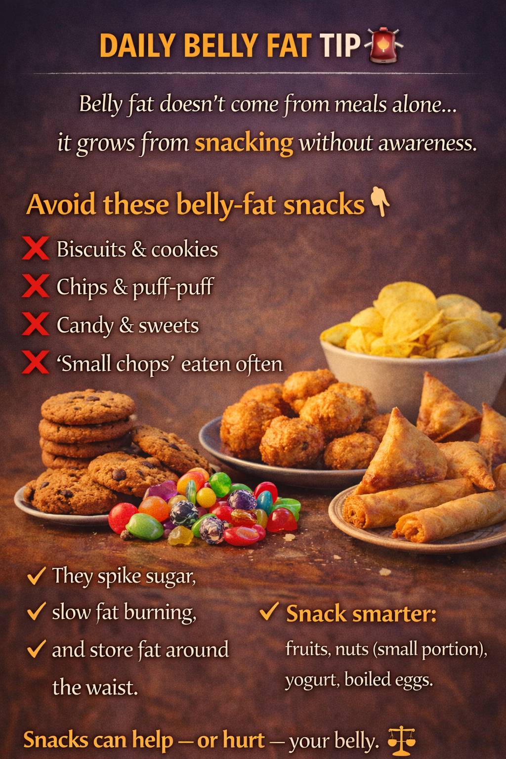 Avoid these if you want your belly to he flat!!!