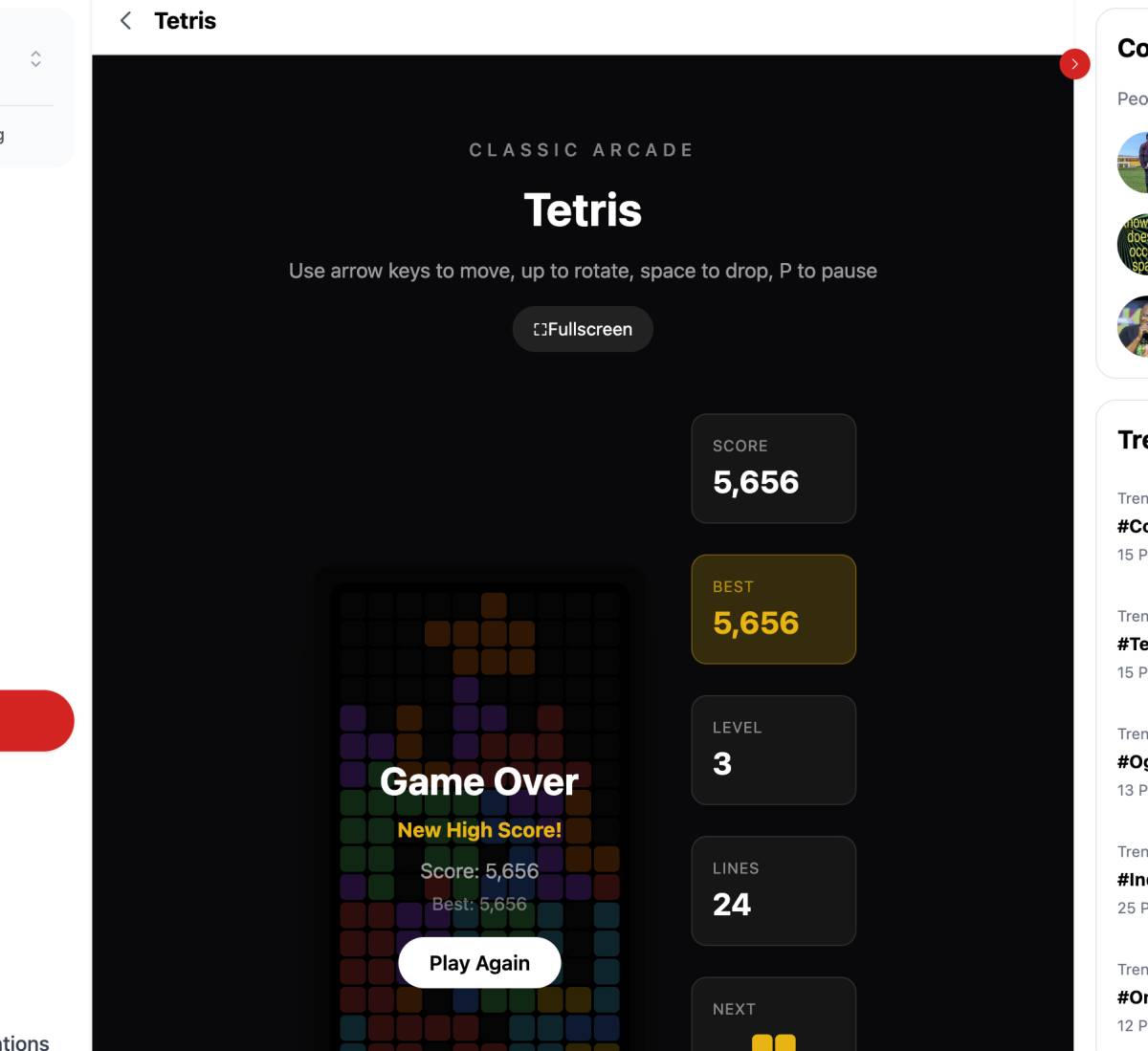 Can you beat that score!! https://www.lekeelekee.com/fun/tetris