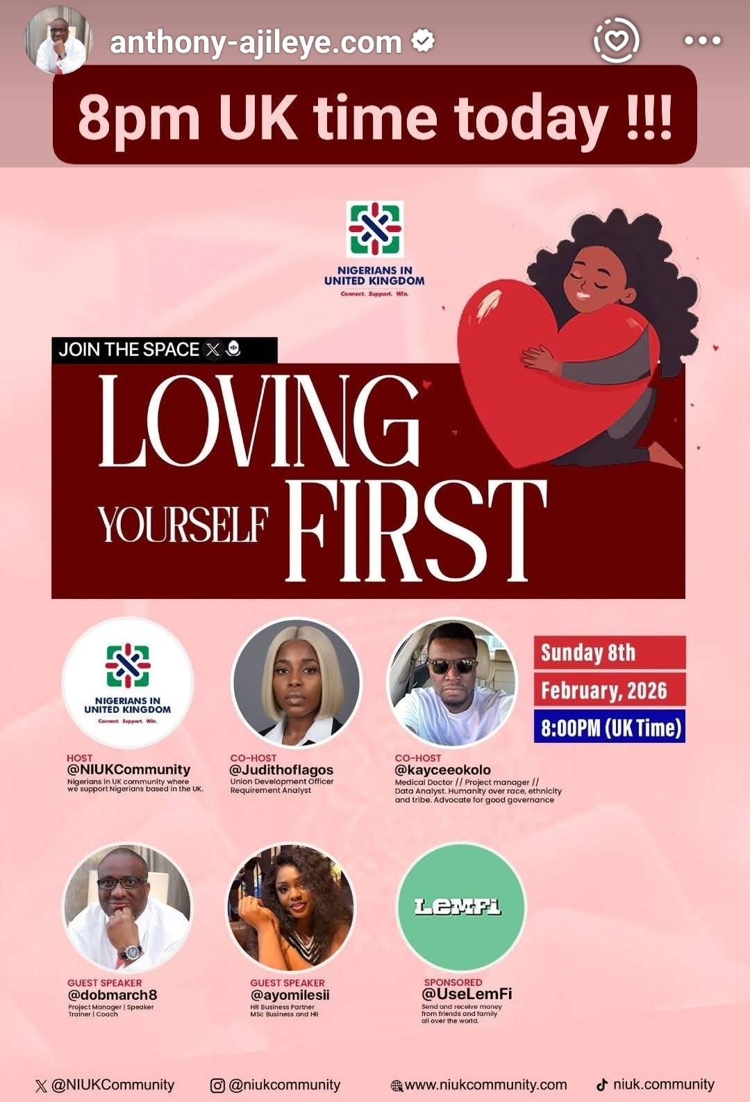 Post by Idowu Anthony-Ajileye