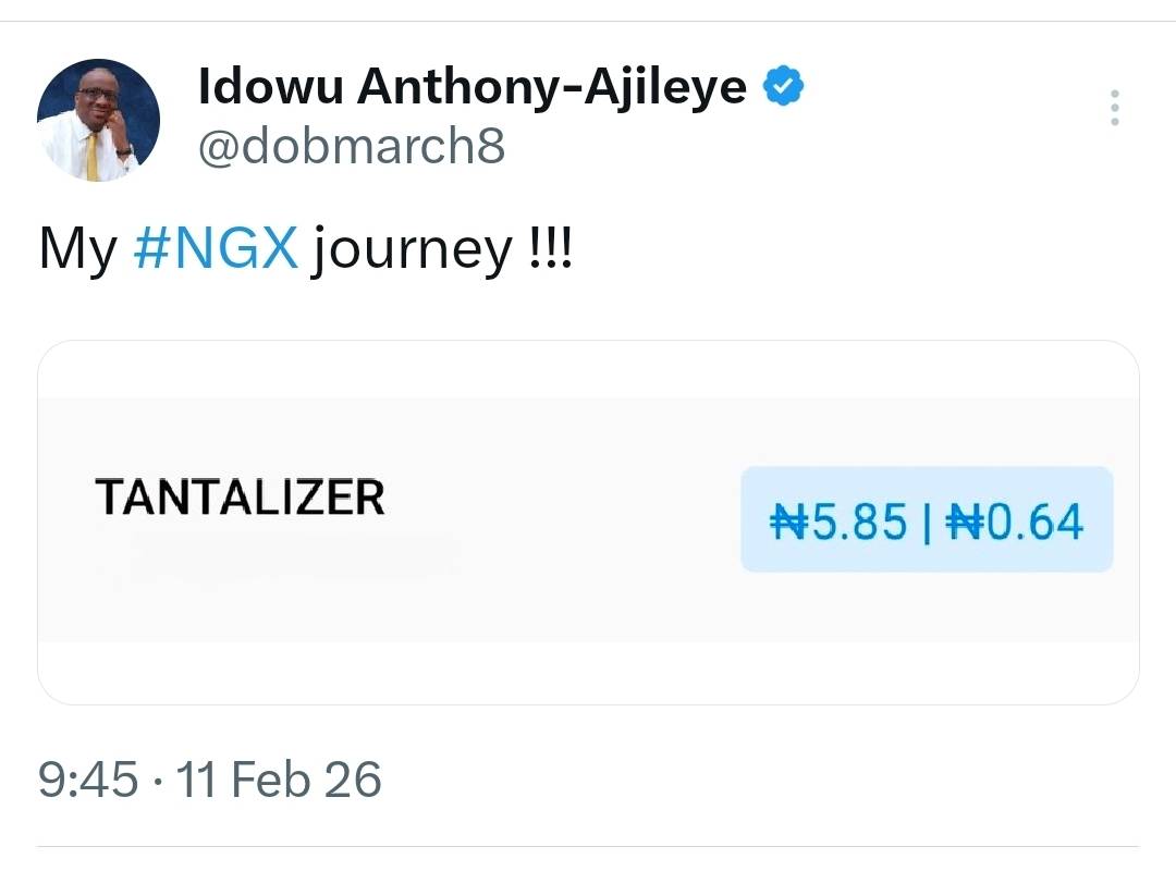 https://x.com/i/status/2021520877574062347
#NGX