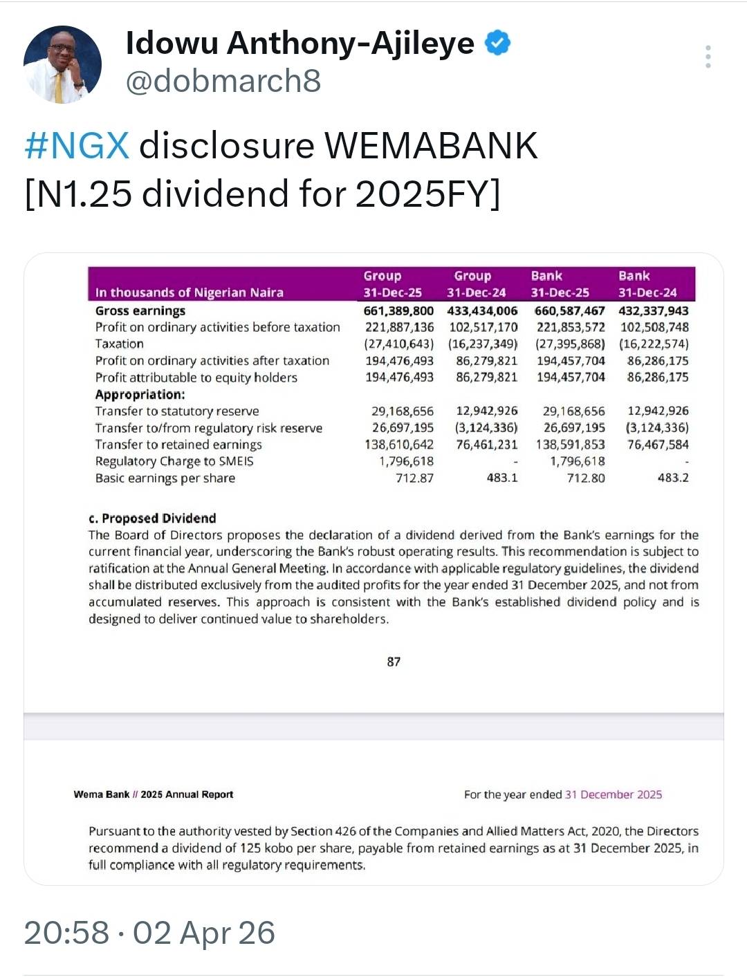 https://x.com/i/status/2039794556938473741
#NGX #LekeeLekee @lekeelekee