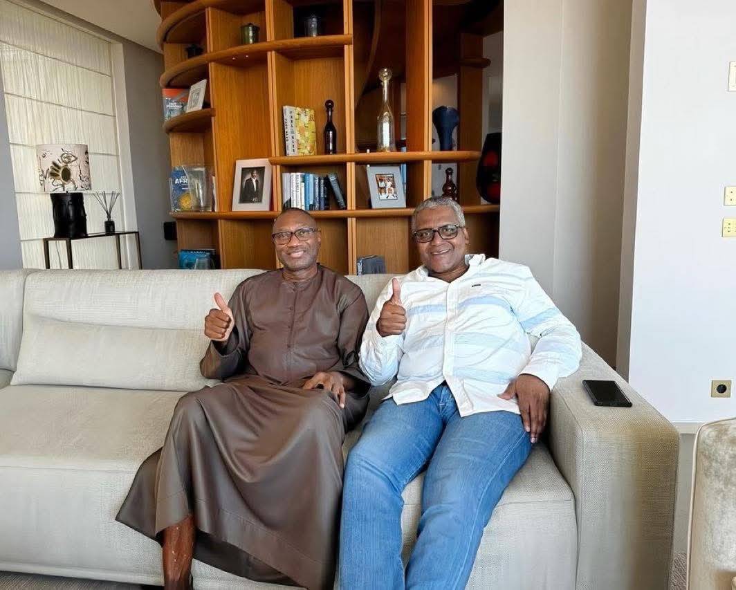Two billionaires, one frame❤️🙌🏿

#PulseNigeria247