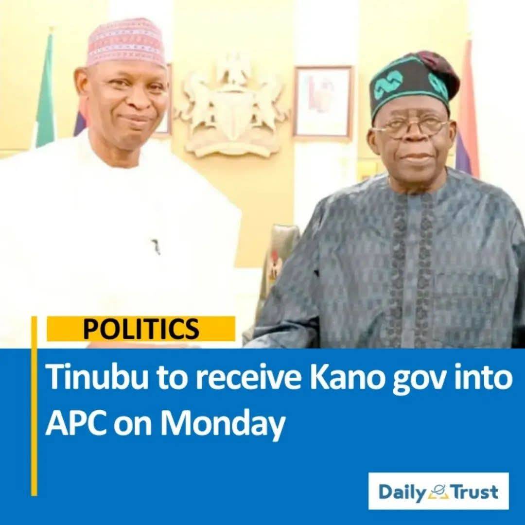 This is all Baba Tinubu knows; receiving Governors into his Evil APC,.