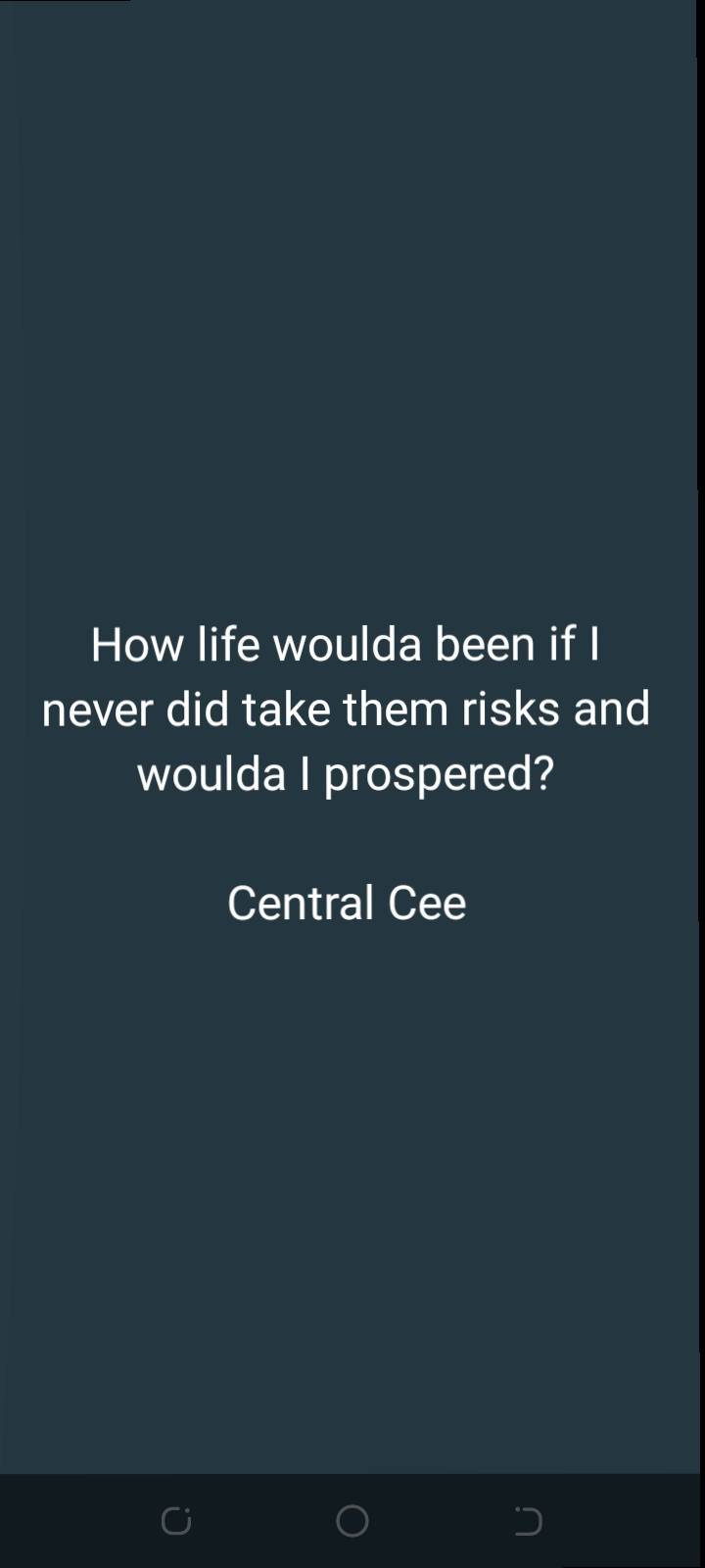 Post by Chibike Belonwu-Nwankwo
