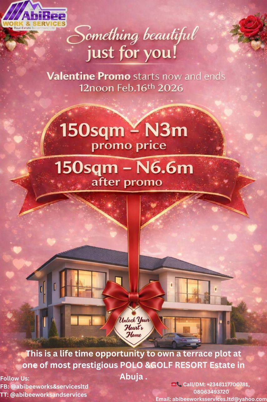 IT'S VALENTINE'S SEASON AND WE ARE NOT LETTING YOU MISS THIS OPPORTUNITY.
It starts now and ends 12n...