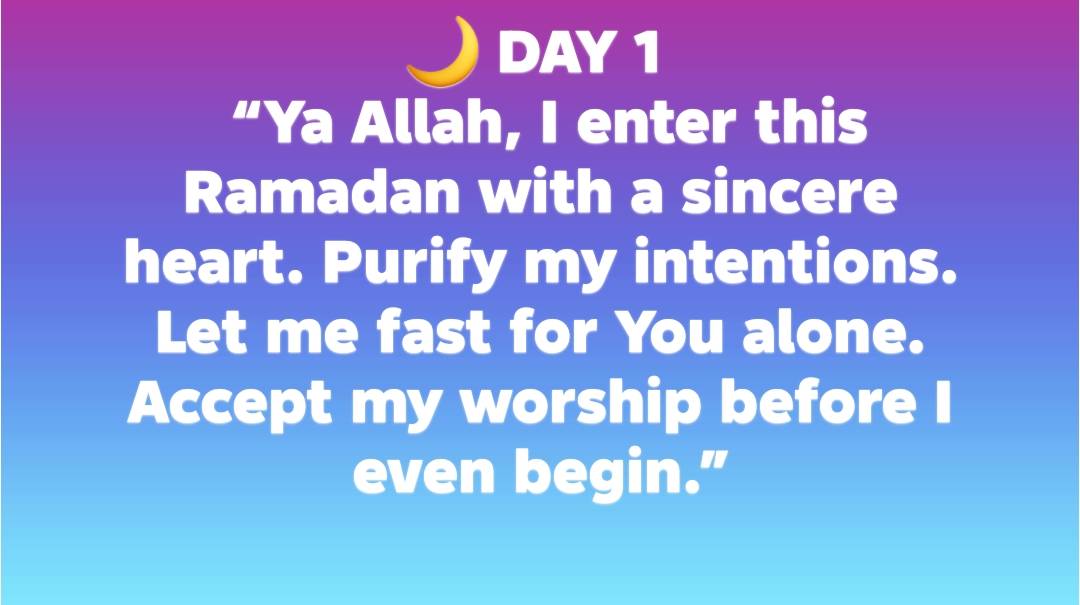Ramadan day 1 to 6
May Allah answered all our secret prayers🙏🙏