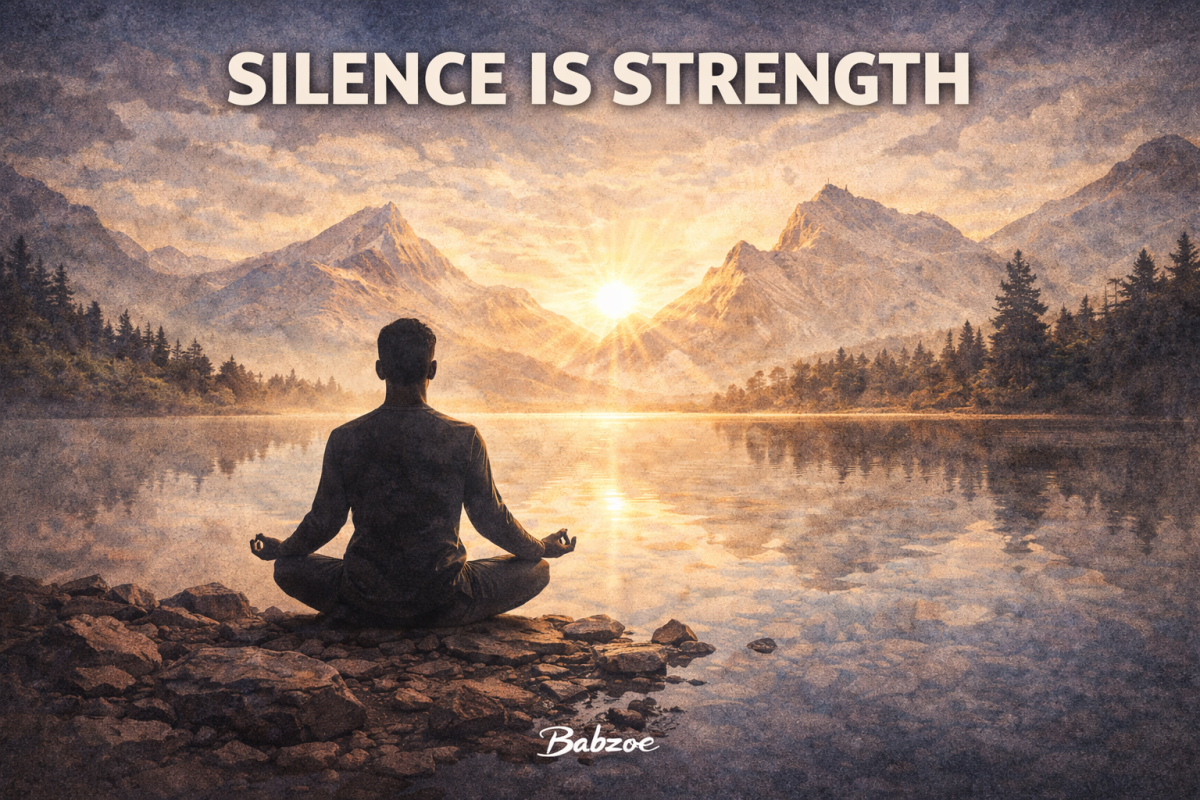 ๐ซ๐ซ๐ซ
Not every situation requires your voice.
Reaction is easy, but restraint is discipline.
Stren...
