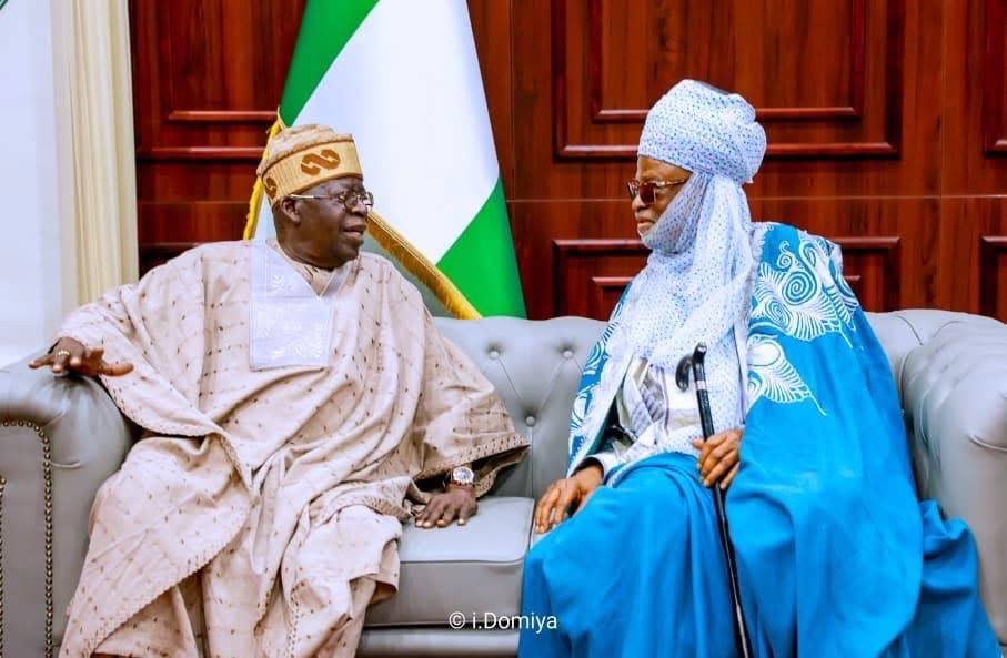 Lamido Adamawa and President Asiwaju