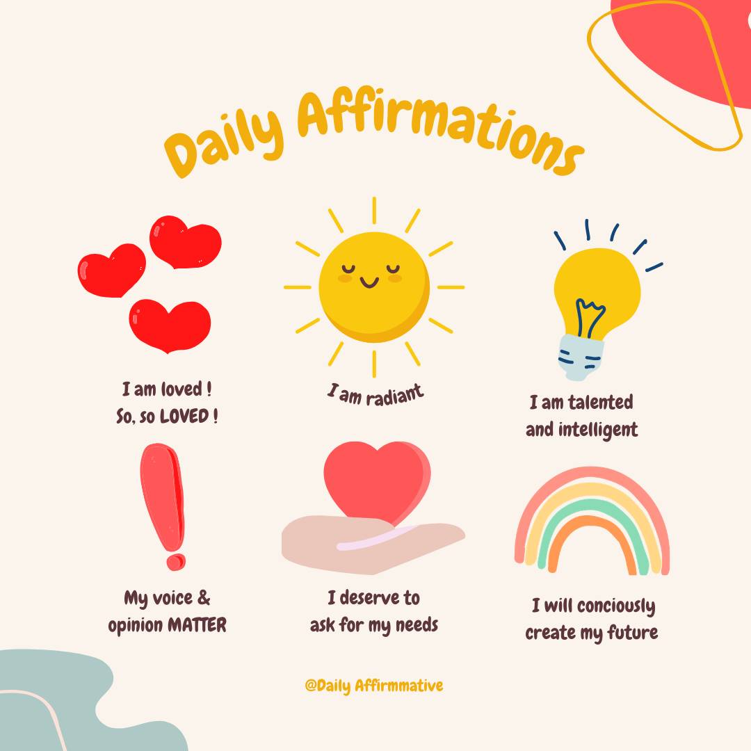 Positive daily affirmations for clarity,
motivation,
and inner peace.
Say this to yourself
"I am l...
