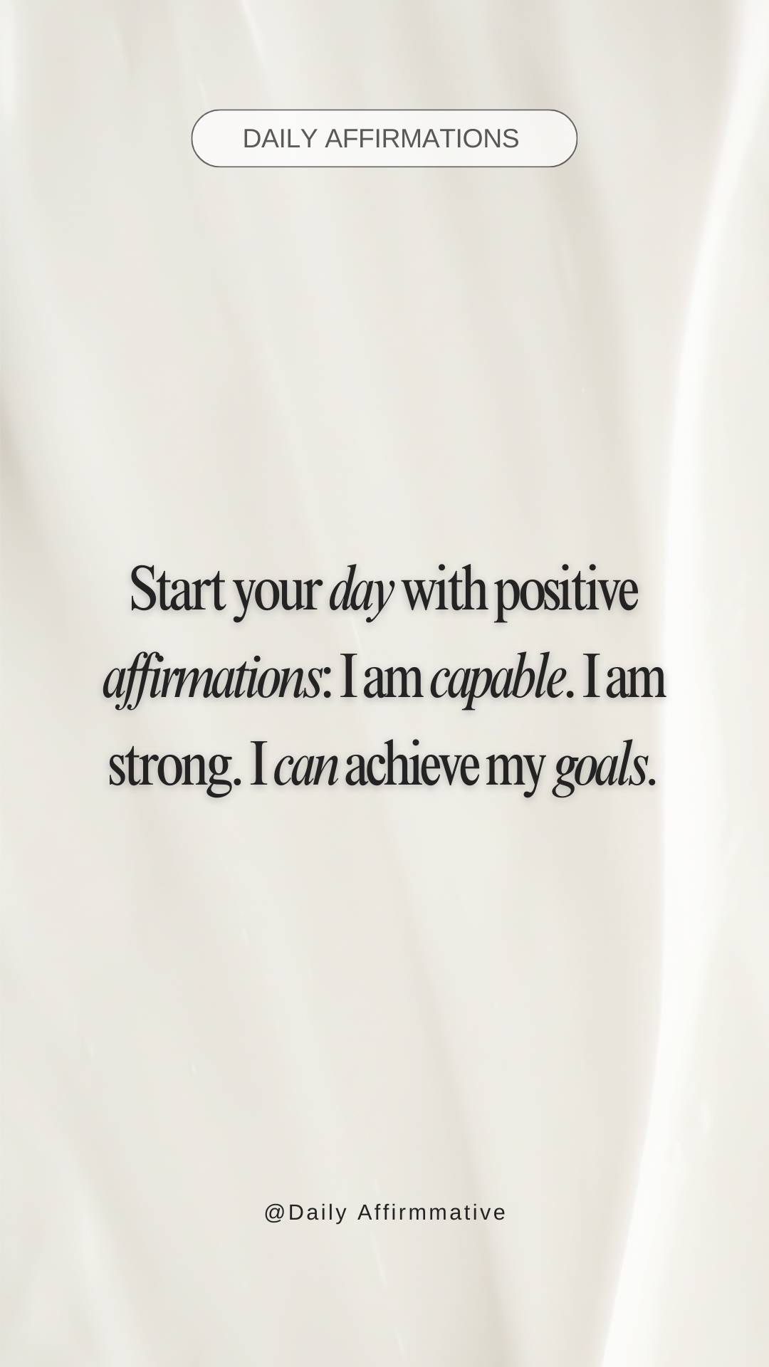 Affirmations shared daily to remind you 
of your strength 
and potential.
http://www.youtube.com/@so...
