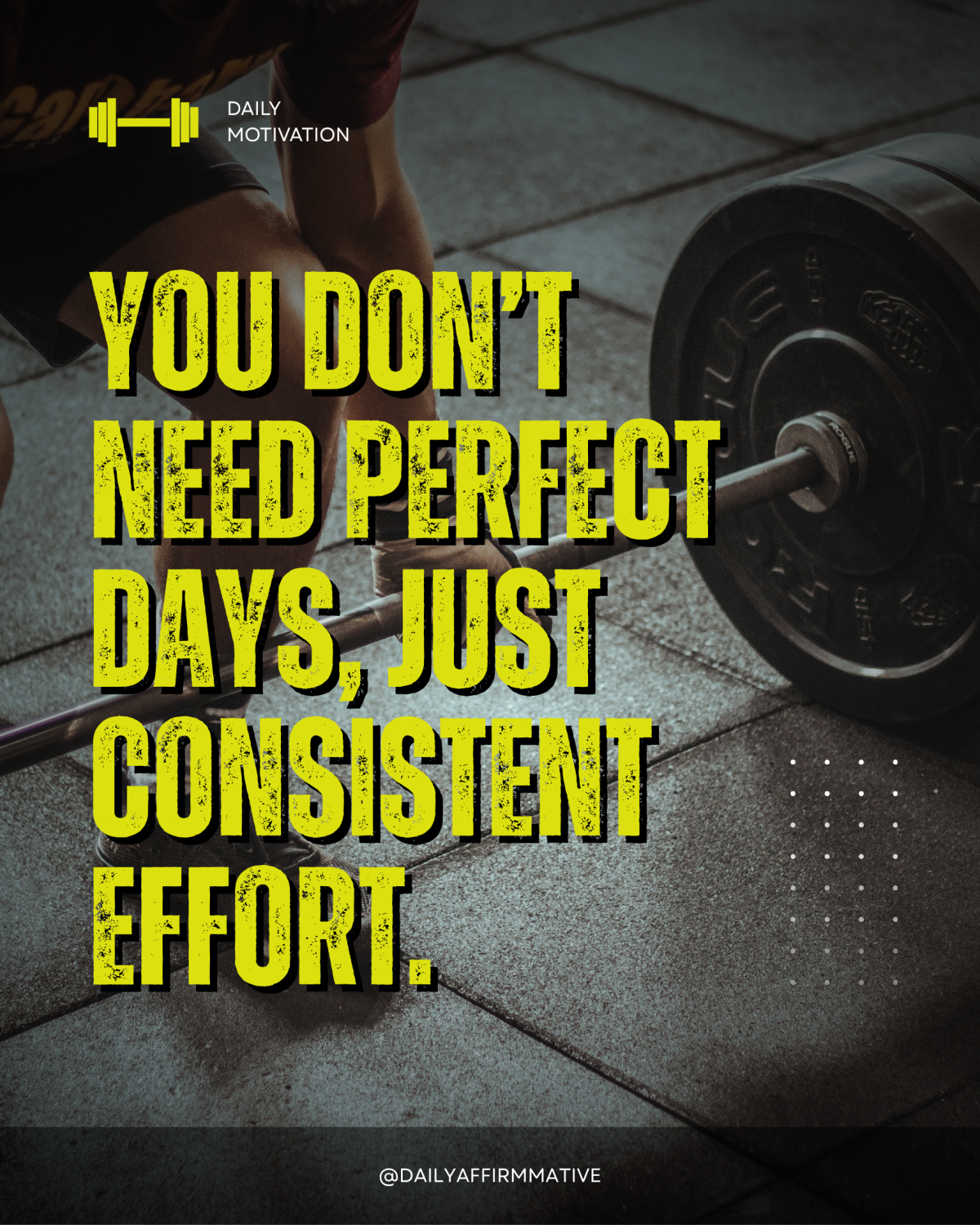 Consistency Over Perfection đź’«
You don’t need perfect days…
You need consistent effort.
Some days...