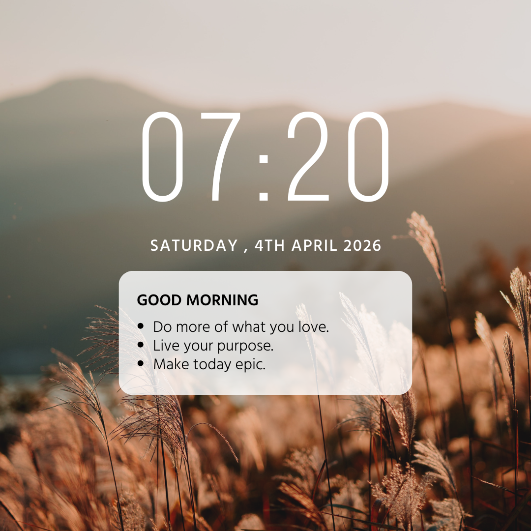 Do more of what you love—
that’s where your energy lives.
Live your purpose with intention and coura...