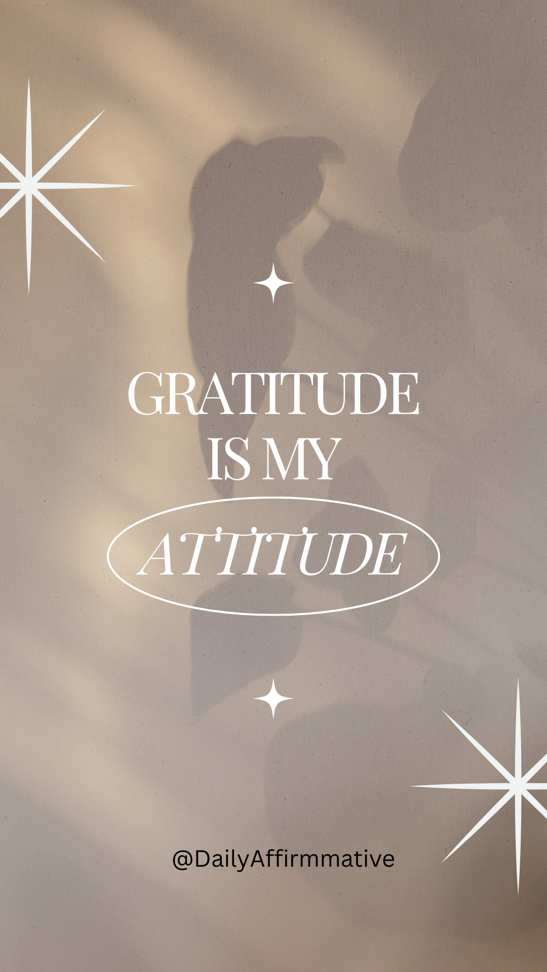 Say to yourself
"Gratitude is my attitude.
I choose to focus on what I have, not what I lack.
I ap...