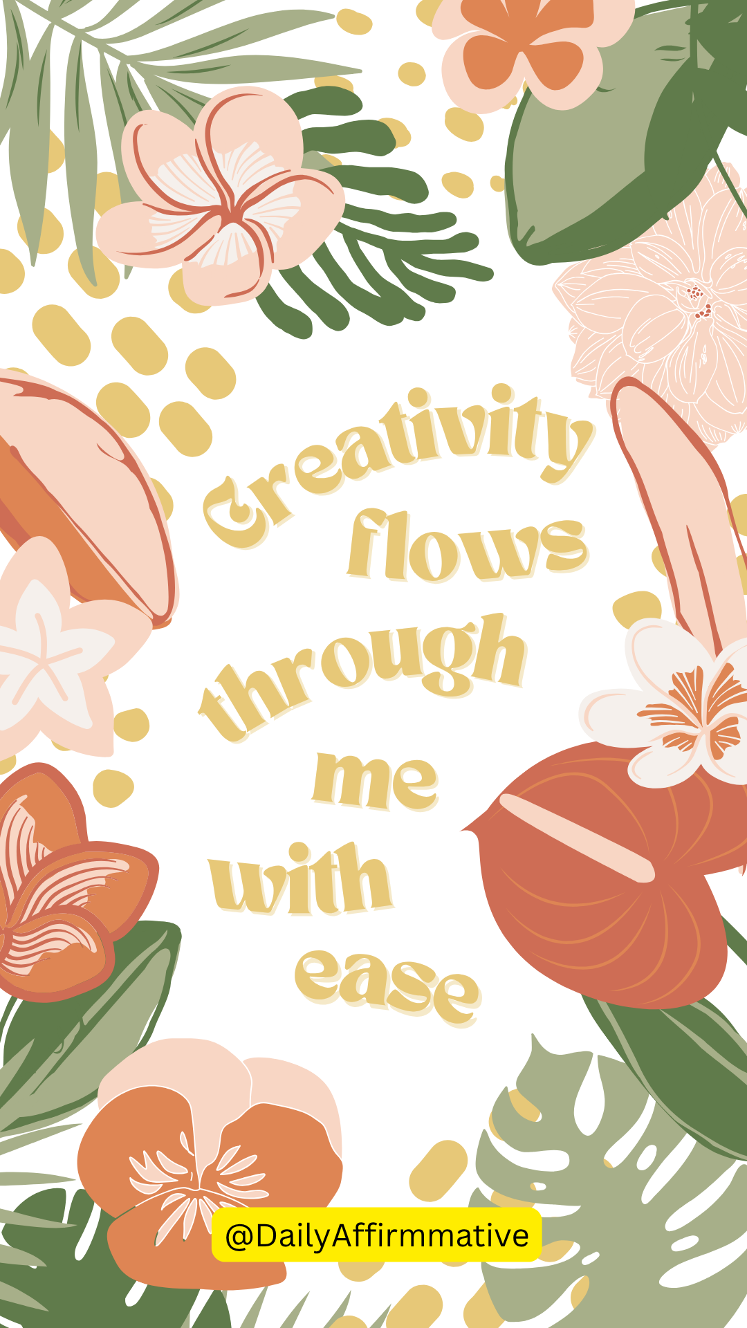 Say to Yourself:
Creativity flows through me with ease.
Ideas come to me naturally.
Inspiration sur...