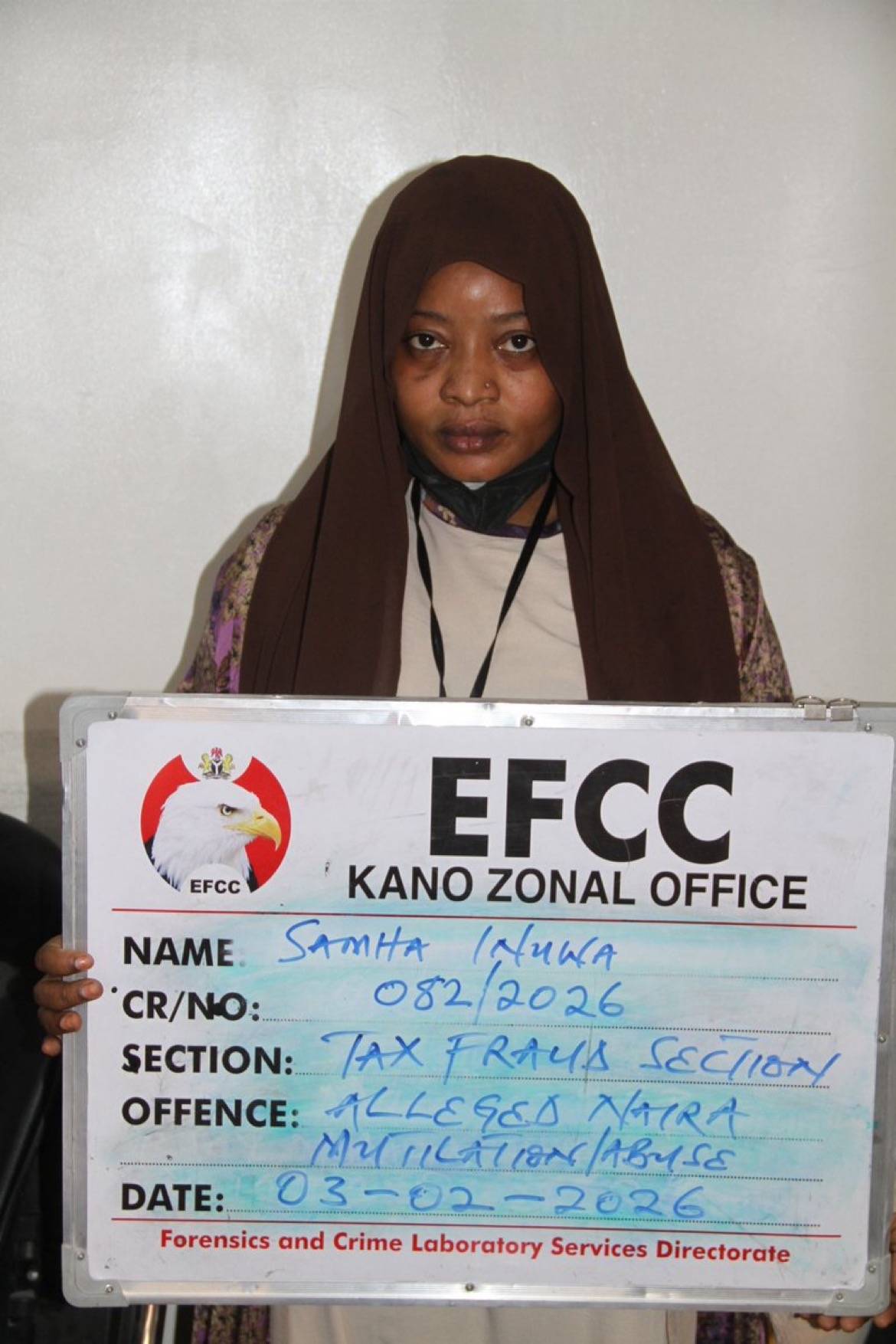 EFCC Arrests Kannywood Star, Samha Inuwa for Alleged Naira Mutilation
#LekeeLekee #Trending #Viral...