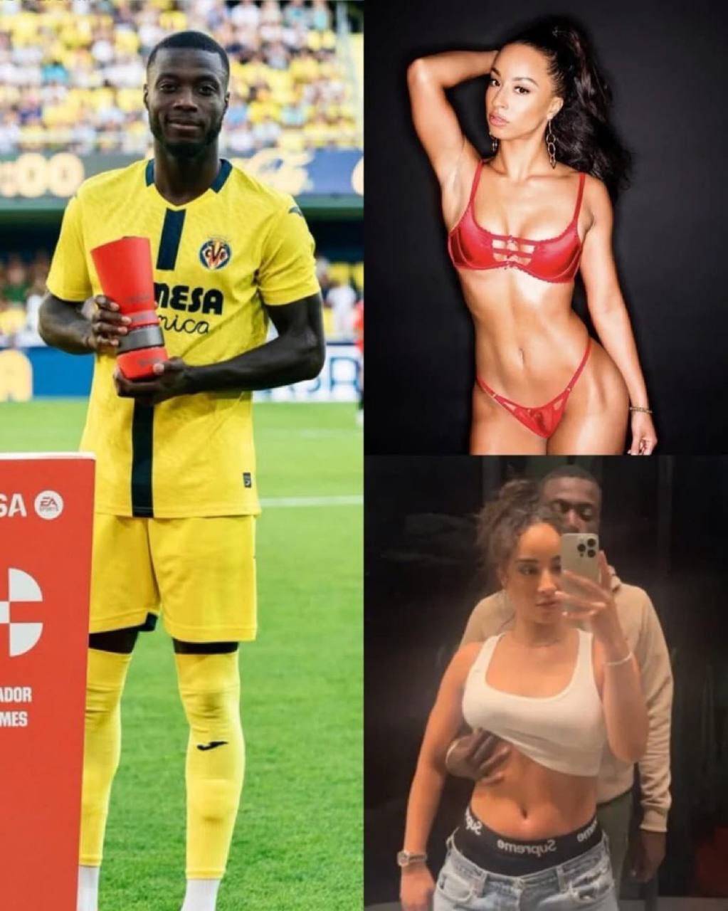 Ivorien Footballer Nicolás Pépé announces he is reportedly getting married to Treanna Trump, a forme...