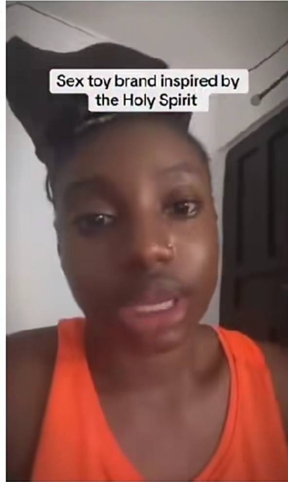 Nigerian lady claims holy spirit has ordered her to start a s£x t0y brand for christian women