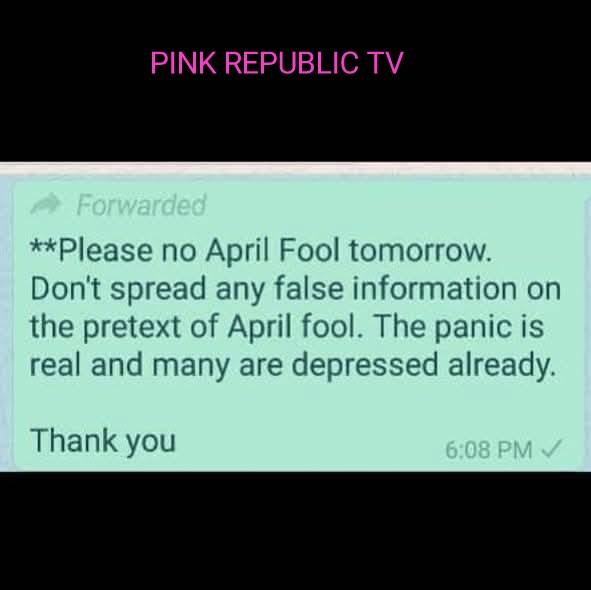 Please take note