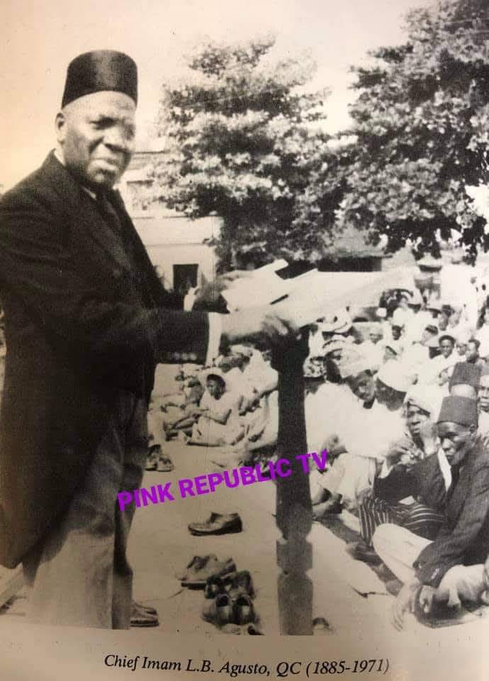 Lawal Basil Agusto (1885-1971), widely believed to be the first Muslim Nigerian lawyer. He was educa...