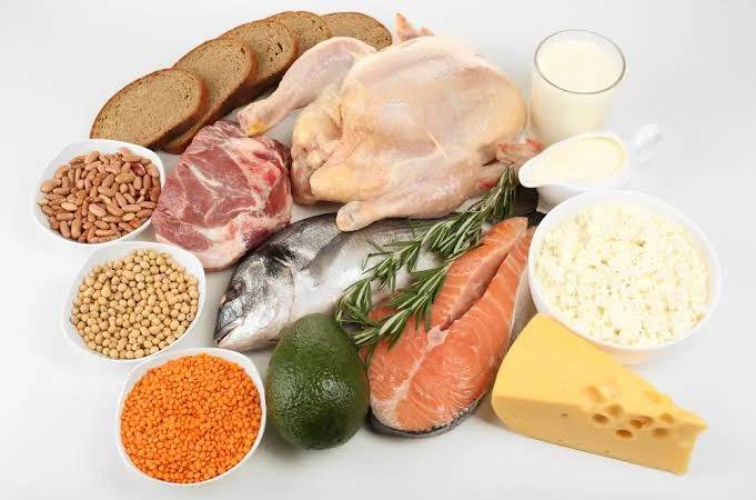 Avoid large protein meals, like lots of fish, meat, milk etc in one meal. The nody does not store p...