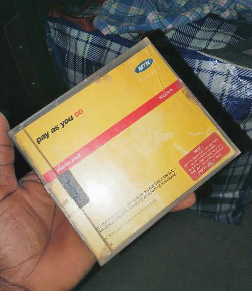 Remember when SIM card came like this and Airtime recharge cards were really cards with scratch code...