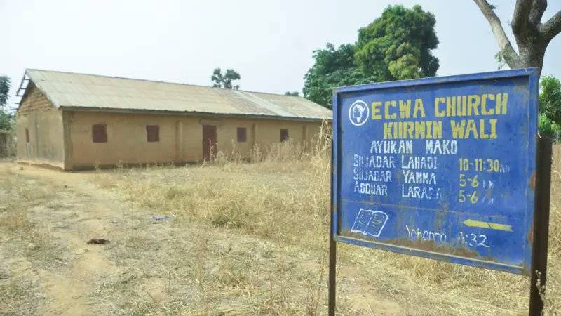 [PHOTOS] Worshippers kidnapp£d from churches in Kurmin Wali town in the Kufana axis of Kajuru Local...