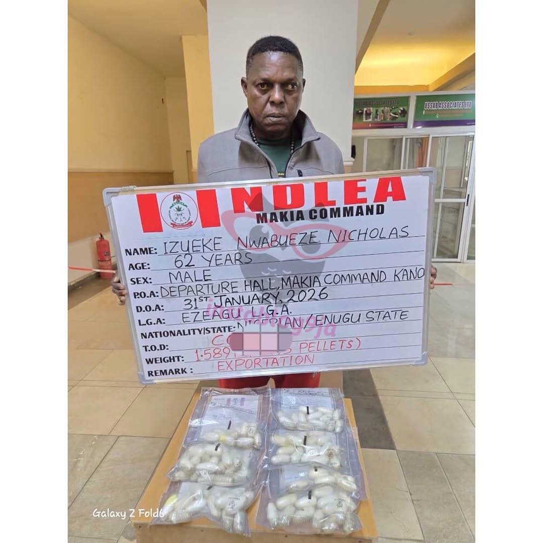 "I wanted to complete My Village Mansion" ~ Enugu state Businessman Arrested at Kano Airport for Smu...