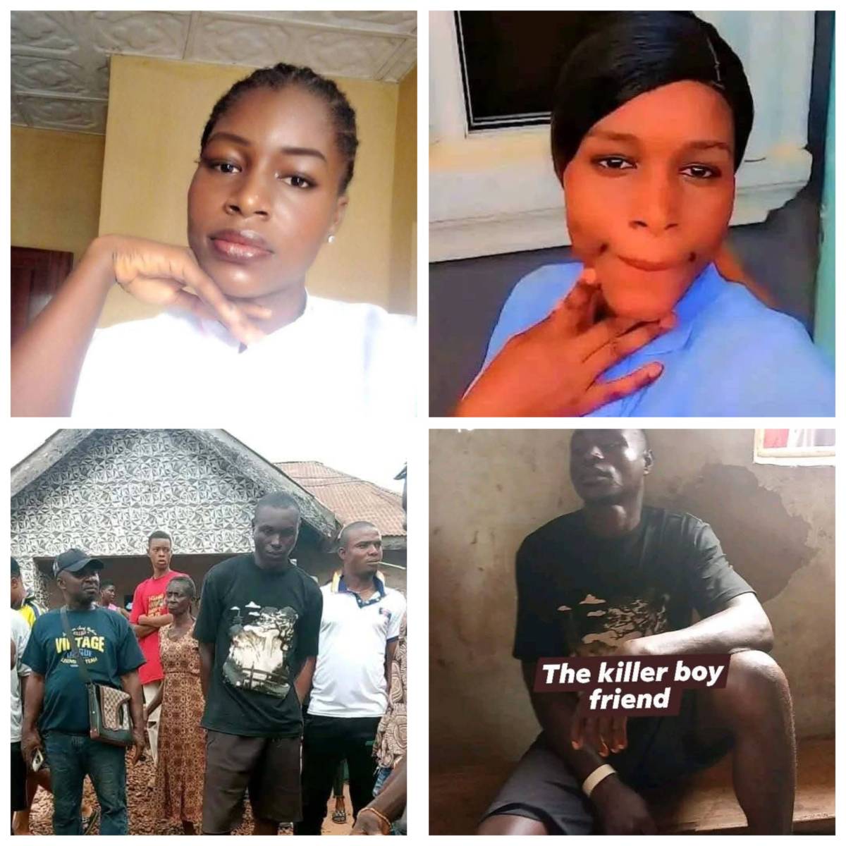 Abia Police Command has arrested one Edward Okorie, for allegedly k!lling his girlfriend, Sophy Chik...