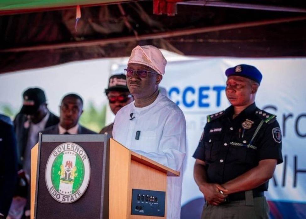 The Governor of Edo State, Monday Okpebholo, today performed the groundbreaking ceremony for the con...
