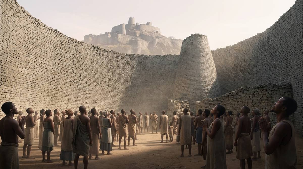 600 years ago, Great Zimbabwe’s builders engineered the atmosphere! Using "Oracle Caves" as natural...