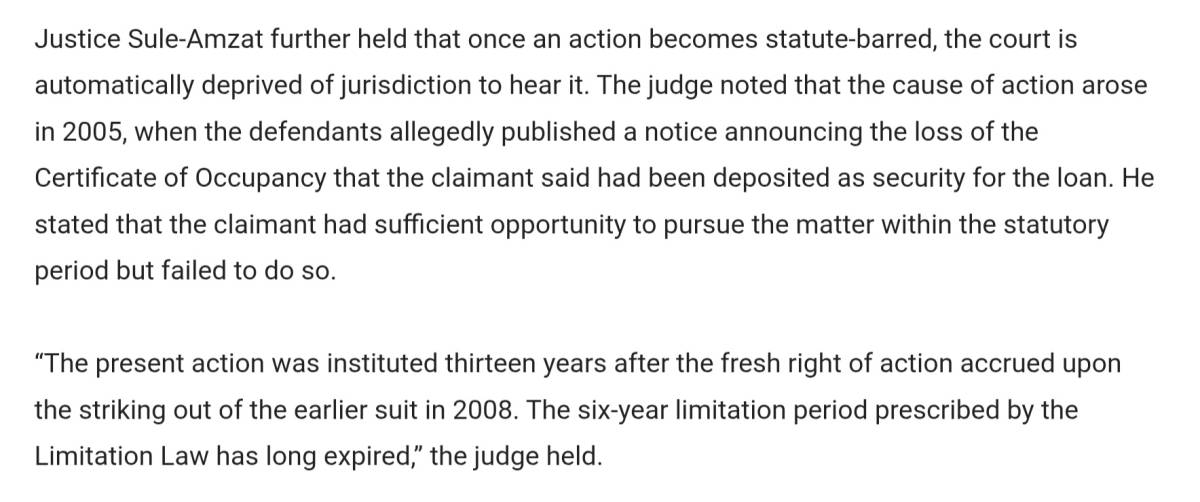 https://thenigerialawyer.com/suit-filed-outside-time-allowed-by-law-court-strikes-out-250000-loan-re...
