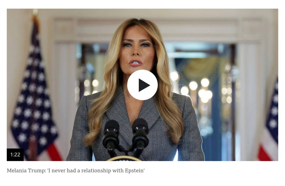 Melania go explain tire🤣