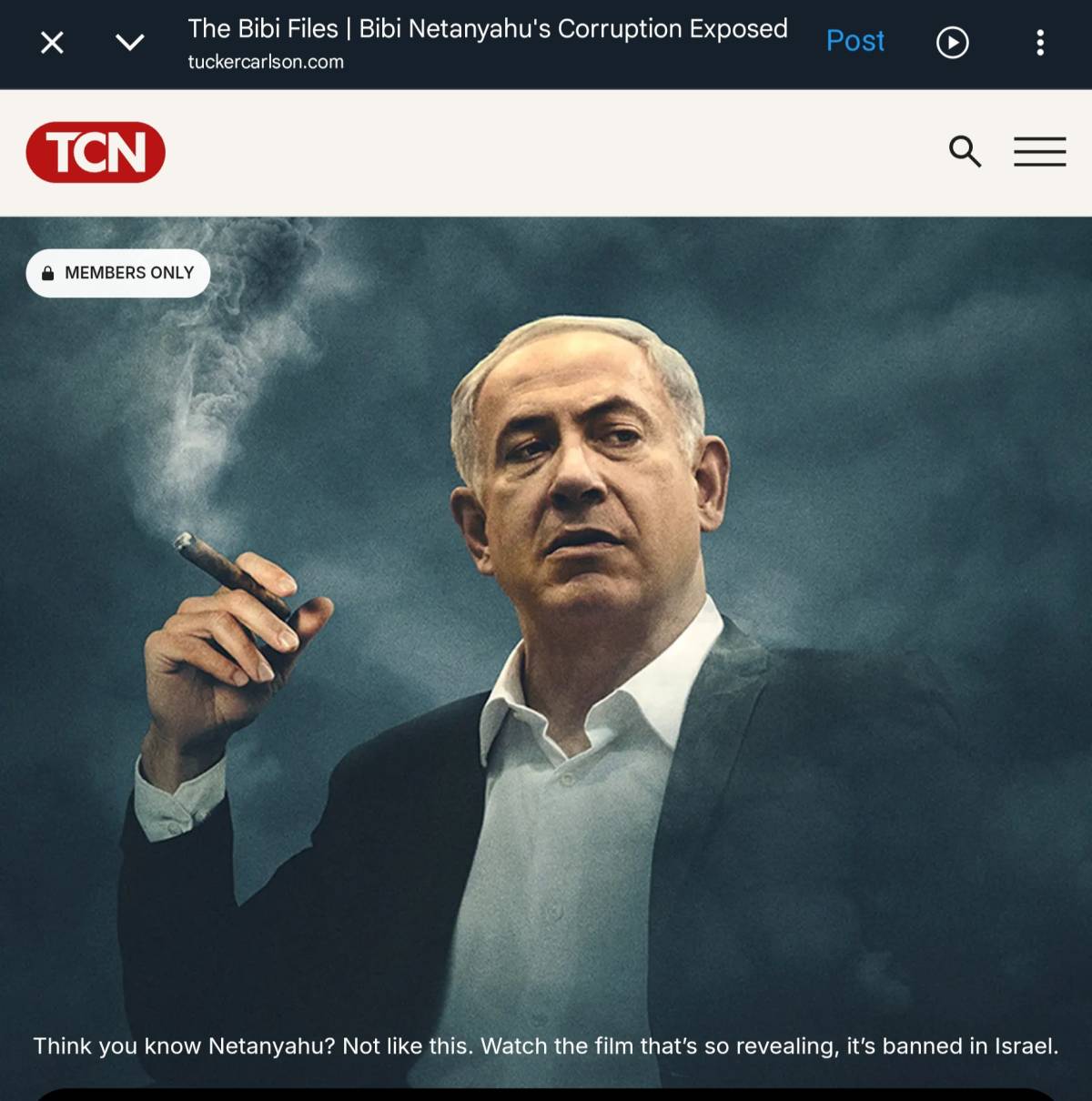 "Benjamin Netanyahu is Israel’s longest-serving Prime Minister and one of the most powerful figures...