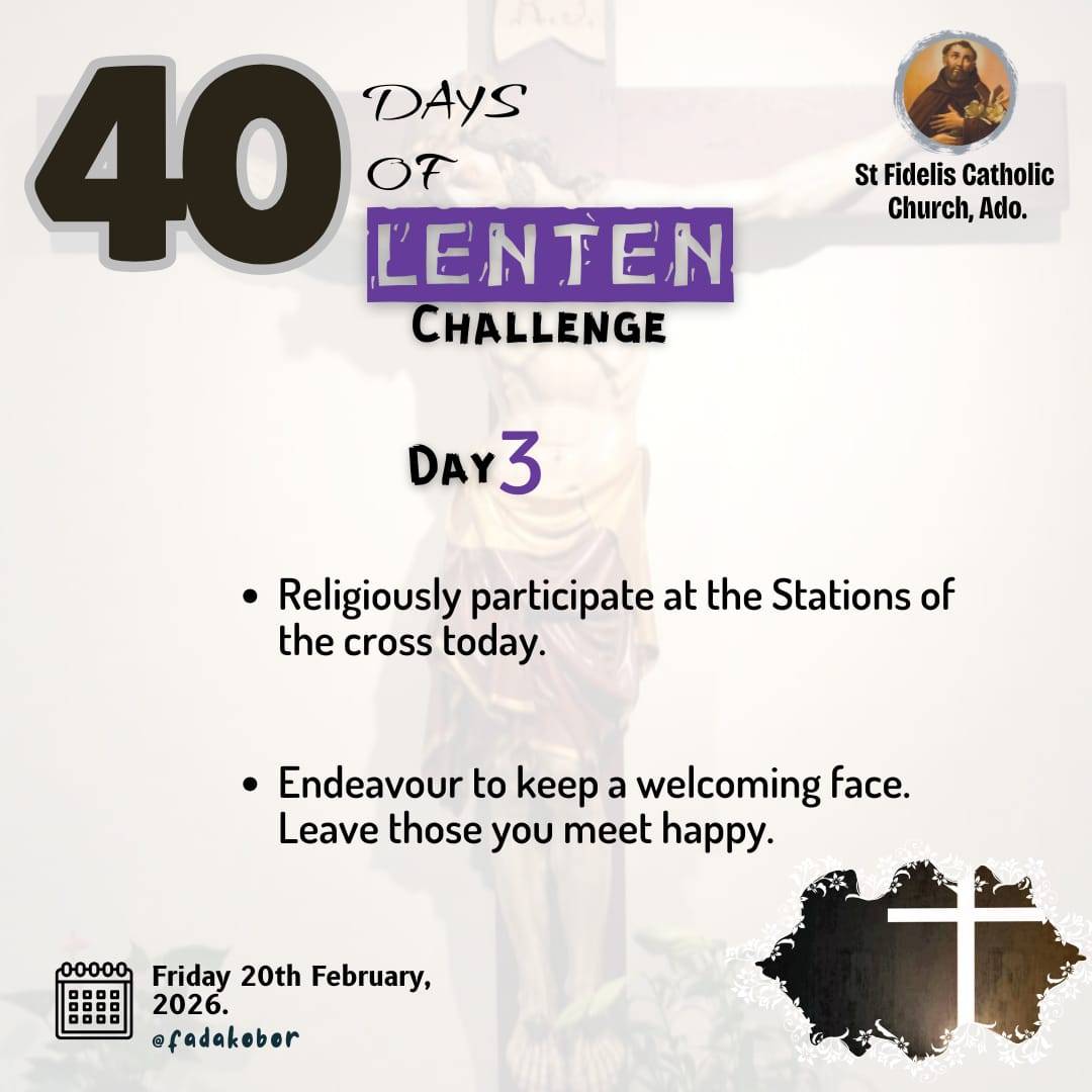 Day 3: "Apart from the cross, there is no other ladder by which we may go to heaven." - St Rose of...