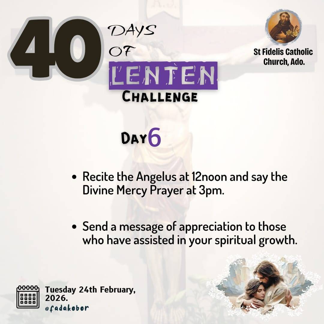 Day 6: "God never tires of forgiving us; we are the ones who tire of seeking his mercy." - Pope Fran...