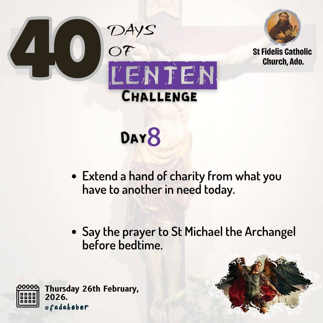Day 8: “If you hope for mercy, show mercy. If you look for kindness, show kindness. If you want to r...