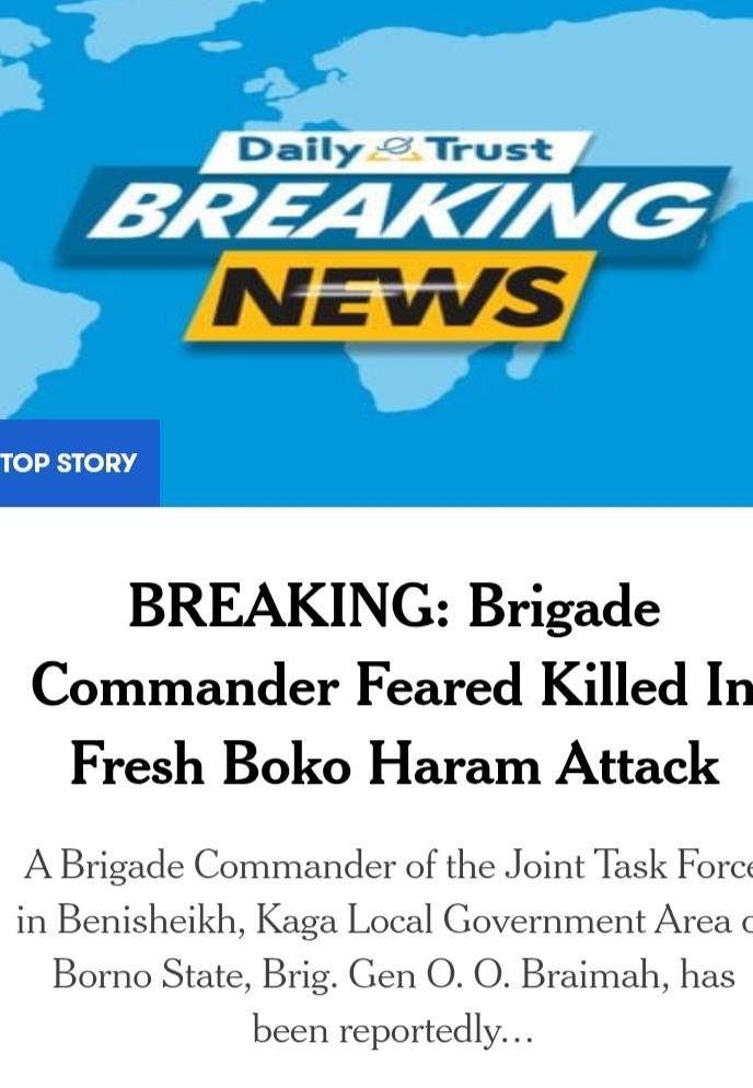 I'm not sure Nigeria lost this number and calibre of very senior army officers during the intense 30...
