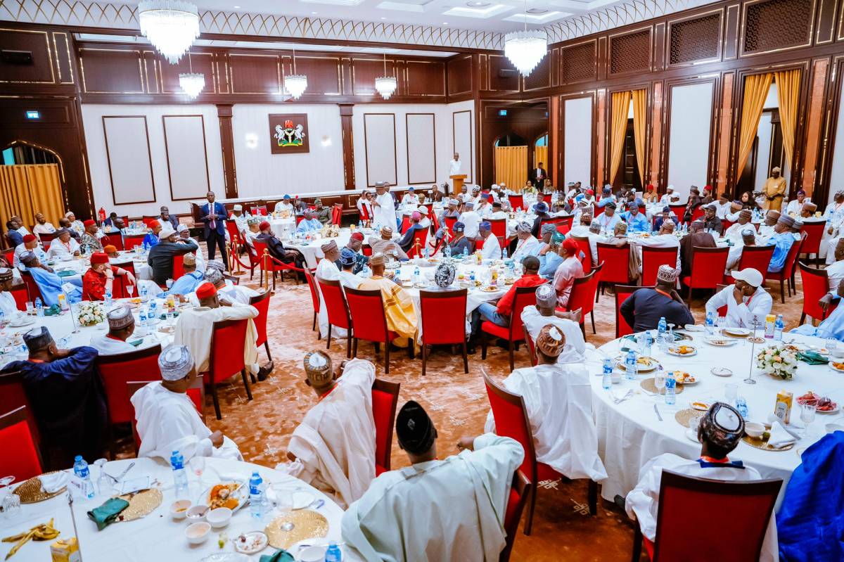 His Excellency, President Bola Ahmed Tinubu, GCFR @officialABAT, was joined by Vice President Kashim...